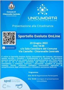 Chiaravalle – Giovedì 23 Giugno la presentazione dello Sportello Evoluto OnLine