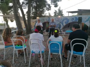 E’ stato inaugurato a Caminia il primo Bibliopoint in spiaggia