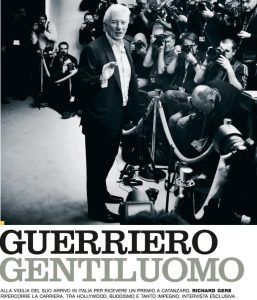 Richard Gere racconta l’attesa per il Mgff a Catanzaro sul Venerdi di Repubblica