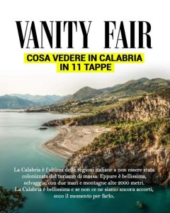 La Calabria in un articolo di VanityFair!