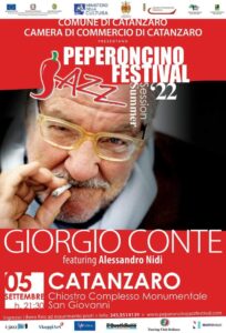 Giorgio Conte a Catanzaro, il concerto gratuito anche grazie alla Camera di Commercio