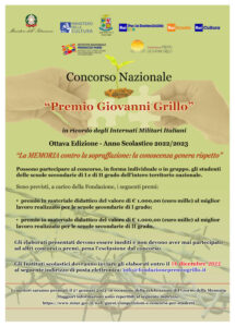Al via l’ottava edizione del Premio Nazionale Giovanni Grillo