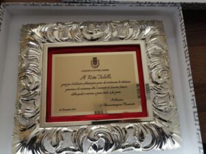 Conferita la cittadinanza onoraria di Soveria Simeri alla Dottoressa Rita Tulelli