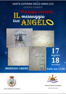 Il 17 e 18 dicembre nel Centro storico di Santa Caterina dello Ionio rappresentazione del Presepe Vivente