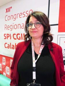 Claudia Carlino riconfermata alla guida dello Spi CGIL Calabria