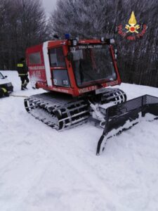 Soccorsi quattro giovani bloccati dalla neve