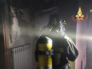 Incendio in una Casa Alloggio Protetta per anziani
