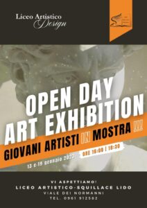 Open Day Art Exhibition: il Liceo Artistico di Squillace Lido apre le porte agli studenti