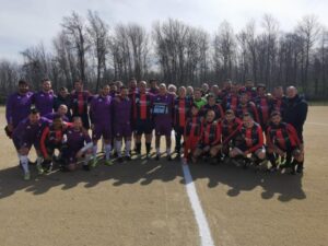 Sesta giornata del girone di ritorno del Campionato Amatori di calcio ad 11 over 35 A.S.C.