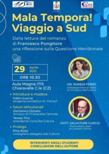 Chiaravalle, la Questione Meridionale: convegno con Wanda Ferro, Salvatore Curcio e lo scrittore Francesco Pungitore