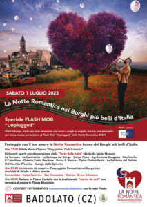 Notte Romantica nei Borghi più belli d’Italia, sabato 1 luglio appuntamento anche a Badolato