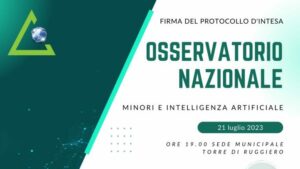 Nove sindaci calabresi pionieri: creano il primo Osservatorio nazionale Minori e IA d’Italia