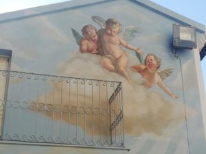 Svelato a Montepaone un nuovo murales dedicato a San Francesco di Paola