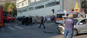 Incidente stradale a Lamezia Terme, un ferito