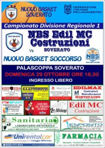 L’NBS cerca il riscatto contro il Nuovo Basket Soccorso di Reggio Calabria