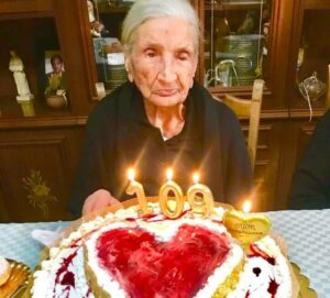 Mariarosa compie oggi 109 anni, è la donna più longeva della Calabria