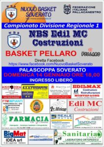 Basket, stasera NBS EdilMC Costruzioni – Basket Pellaro