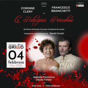 Domenica 4 febbraio 2024 al Teatro del Grillo di Soverato in scena “Le Relazioni Pericolose”