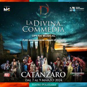 Tutto pronto a Catanzaro per “La Divina Commedia Opera Musical”