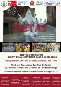 A Badolato la mostra fotografica “Pietas. Riti della Settimana Santa in Calabria”