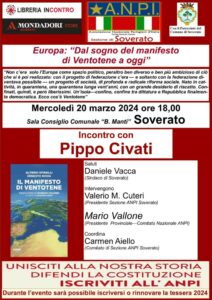 Soverato, mercoledì 20 marzo incontro con Pippo Civati [RINVIATO]