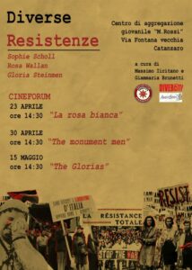 Diverse resistenze, per celebrare il 25 Aprile un nuovo Cineforum con Sagitta e Divercity