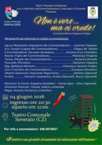 Superstizione, risate e tradizione: a Soverato la magia di De Filippo con “Non è vero… ma ci credo!”