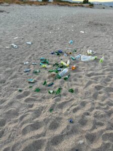 Soverato, spiaggia libera a sud tra incuria e bottiglie rotte: la protesta dei cittadini e l’appello al volontariato