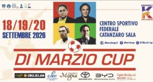 A Catanzaro il 18, 19 e 20 settembre arriva la “Di Marzio Cup”